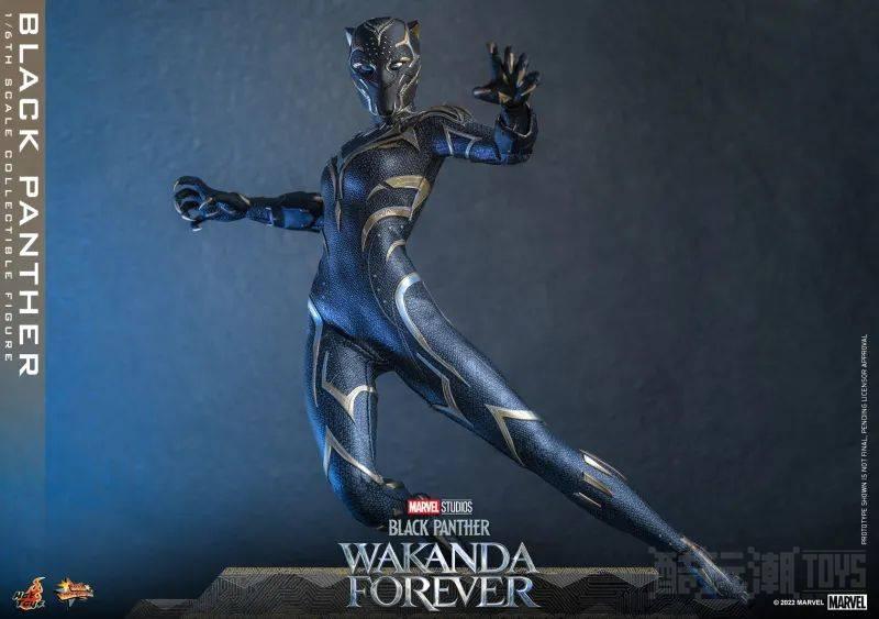 Hot Toys《黑豹2：瓦坎达万岁》黑豹（Black Panther）1/6 比例收藏级人偶 新任黑豹现身！ -1