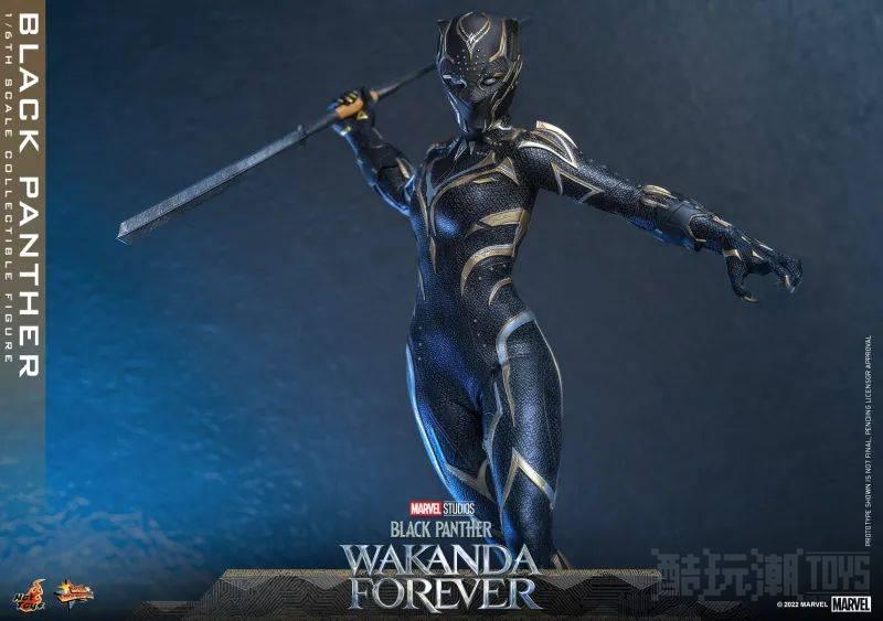 Hot Toys《黑豹2：瓦坎达万岁》黑豹（Black Panther）1/6 比例收藏级人偶 新任黑豹现身！ -1