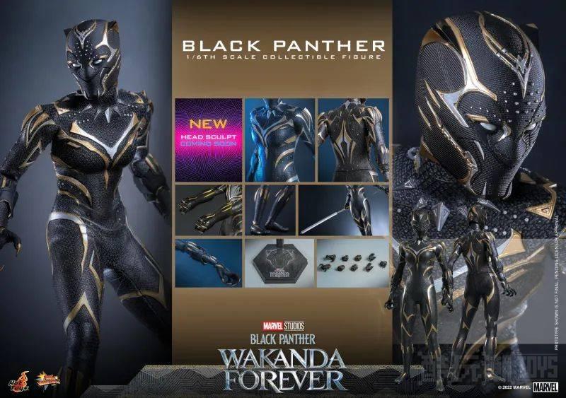 Hot Toys《黑豹2：瓦坎达万岁》黑豹（Black Panther）1/6 比例收藏级人偶 新任黑豹现身！ -1