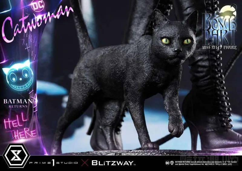 Prime 1 Studio × Blitzway《蝙蝠侠大显神威》猫女 1/3 比例全身雕像 特典版 -1