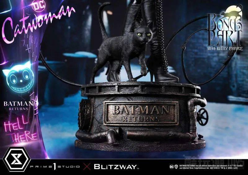 Prime 1 Studio × Blitzway《蝙蝠侠大显神威》猫女 1/3 比例全身雕像 特典版 -1