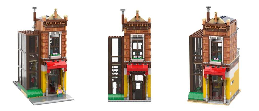 Brickative工作室街景套内新作品——旅行社 -1