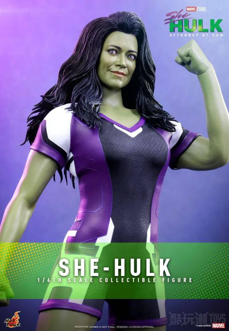 Hot Toys《律师女浩克》女浩克（She-Hulk）1/6 比例收藏级人偶 -1