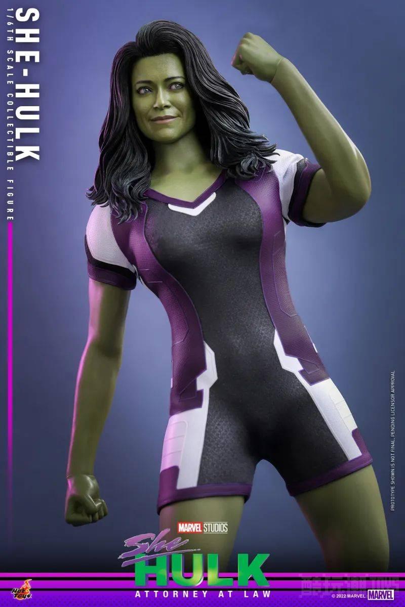 Hot Toys《律师女浩克》女浩克（She-Hulk）1/6 比例收藏级人偶 -1