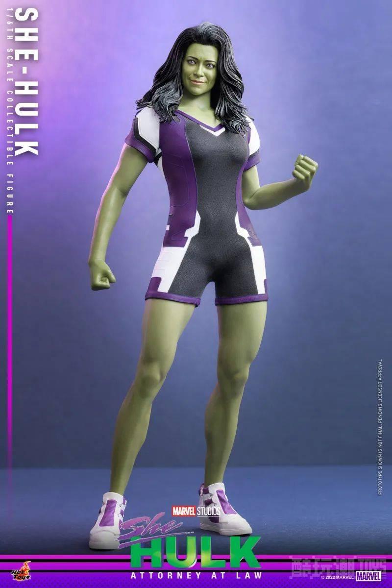 Hot Toys《律师女浩克》女浩克（She-Hulk）1/6 比例收藏级人偶 -1