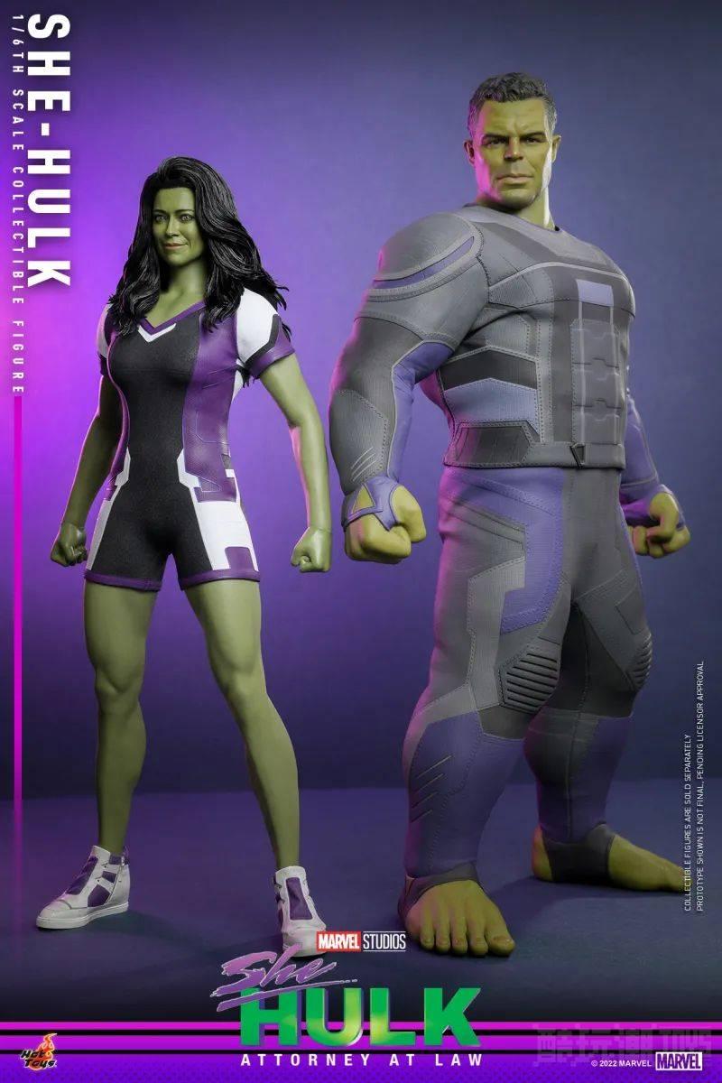 Hot Toys《律师女浩克》女浩克（She-Hulk）1/6 比例收藏级人偶 -1