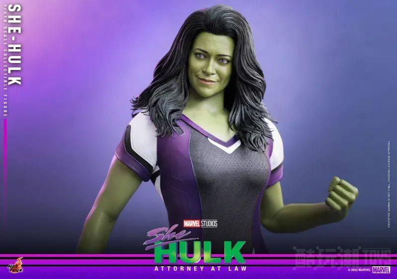 Hot Toys《律师女浩克》女浩克（She-Hulk）1/6 比例收藏级人偶 -1