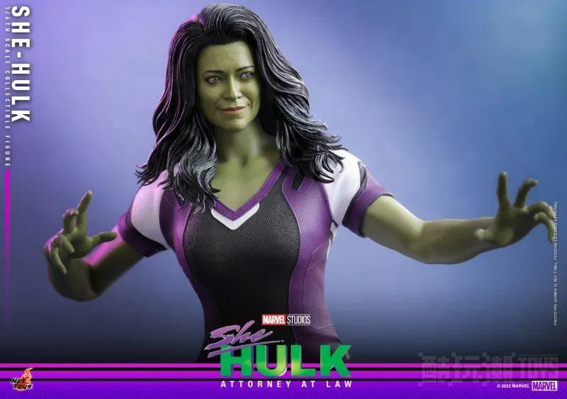 Hot Toys《律师女浩克》女浩克（She-Hulk）1/6 比例收藏级人偶 -1