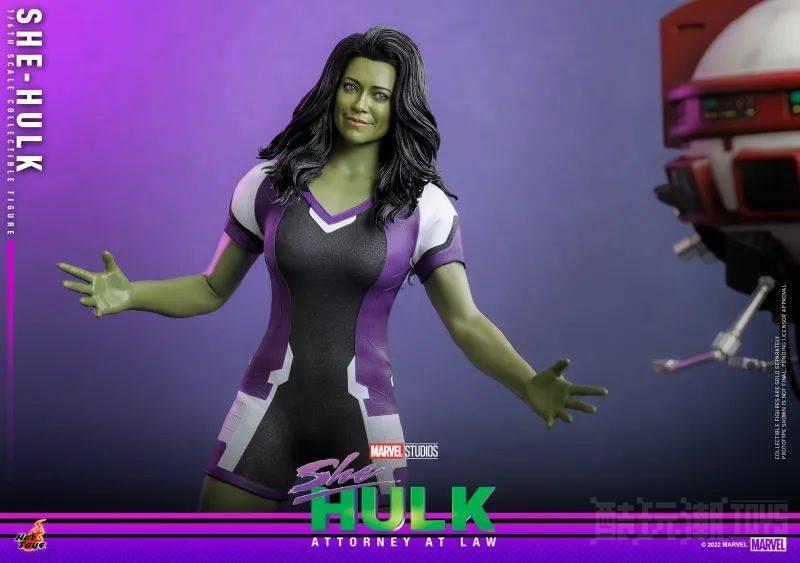 Hot Toys《律师女浩克》女浩克（She-Hulk）1/6 比例收藏级人偶 -1