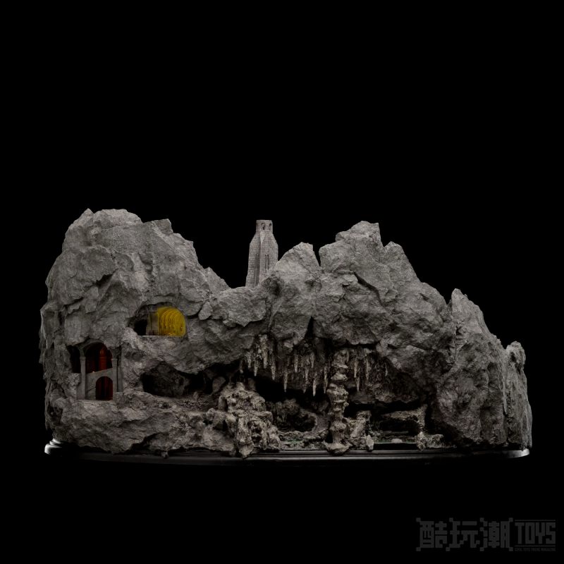 WETA《魔戒二部曲：双城奇谋》圣盔谷（Helm\'s Deep）场景雕像 易守难攻的洛汗堡垒缩小再现！ -1
