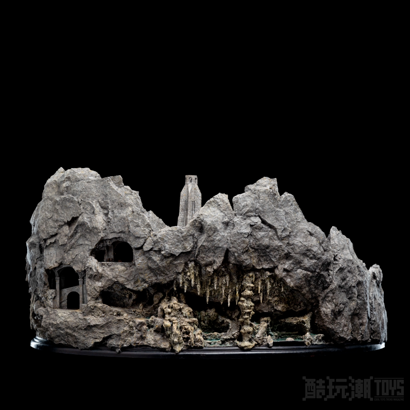 WETA《魔戒二部曲：双城奇谋》圣盔谷（Helm\'s Deep）场景雕像 易守难攻的洛汗堡垒缩小再现！ -1