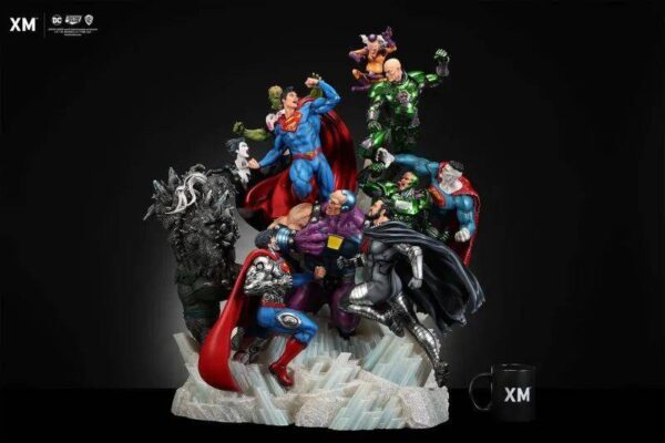 XM Studios DC EPIC DIORAMA 系列“超人 – 正义 by David Finch”1/6 比例场景雕像