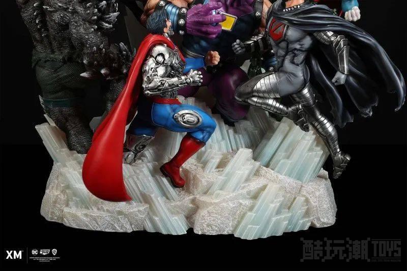 XM Studios DC EPIC DIORAMA 系列“超人 - 正义 by David Finch”1/6 比例场景雕像 -1