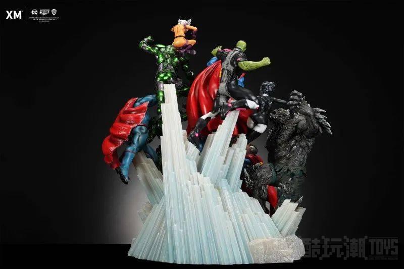 XM Studios DC EPIC DIORAMA 系列“超人 - 正义 by David Finch”1/6 比例场景雕像 -1