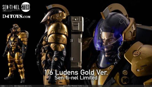千值练 小岛制作形象角色“Ludens Gold Ver. Sen-ti-nel Limited”1/6比例可动人偶