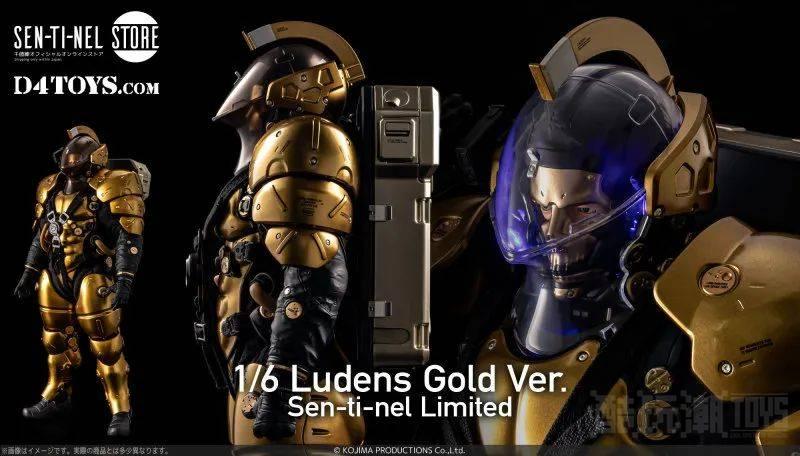 千值练 小岛制作形象角色“Ludens Gold Ver. Sen-ti-nel Limited”1/6比例可动人偶 -1