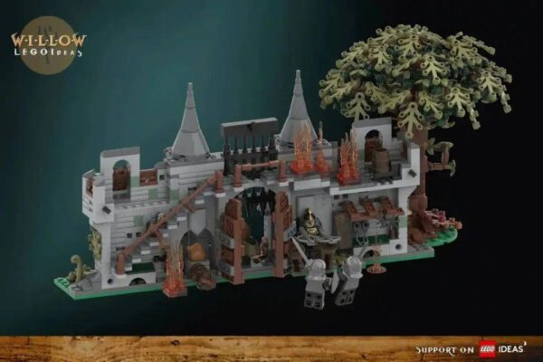 又一个中世纪城堡来咯！迪士尼+新剧集乐高IDEAS作品《风云际会–蒂尔阿斯林战役》成功获得万票！
