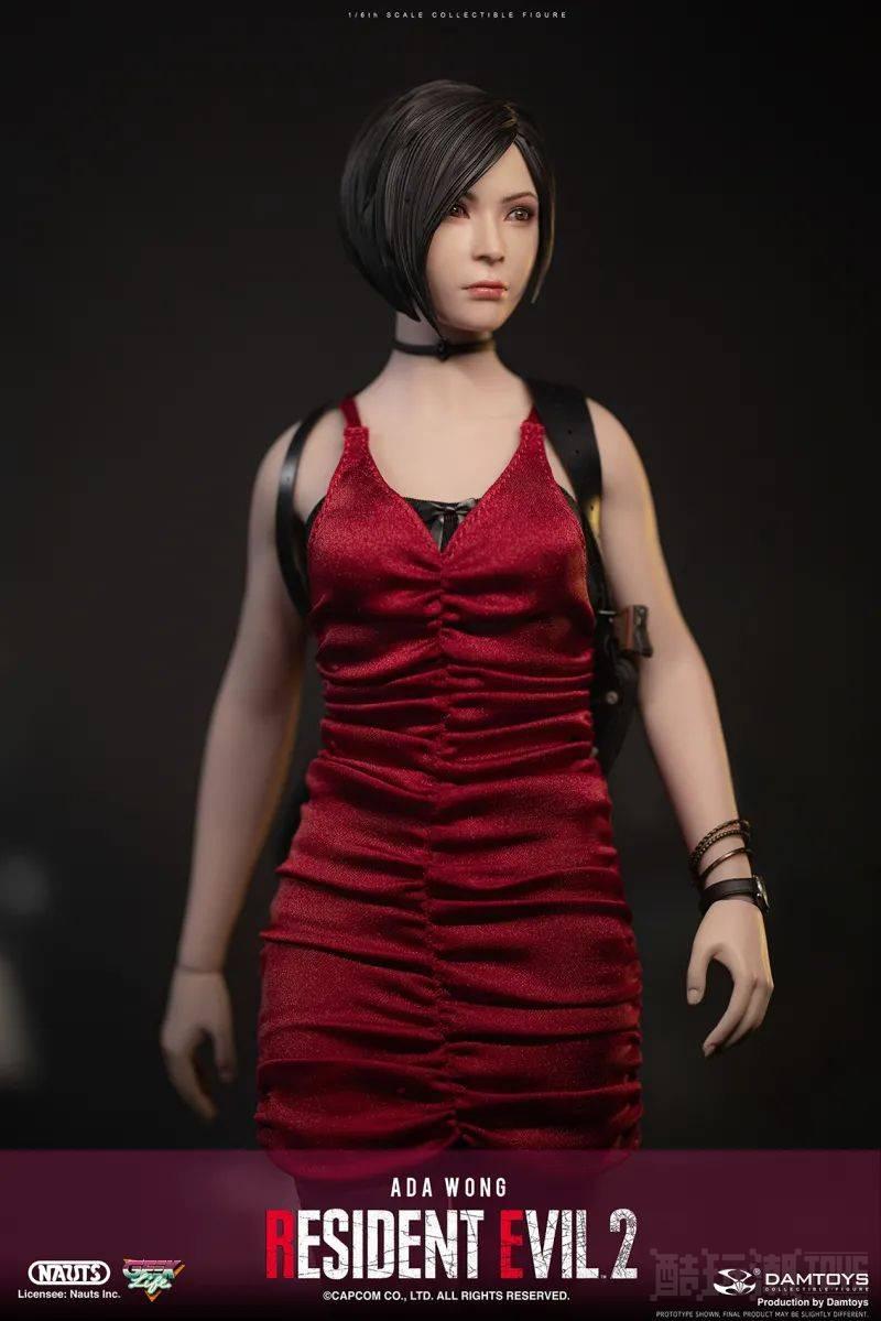 DAMTOYS《生化危机2重制版》艾达‧王 Ada Wong 立体可动人偶 -1