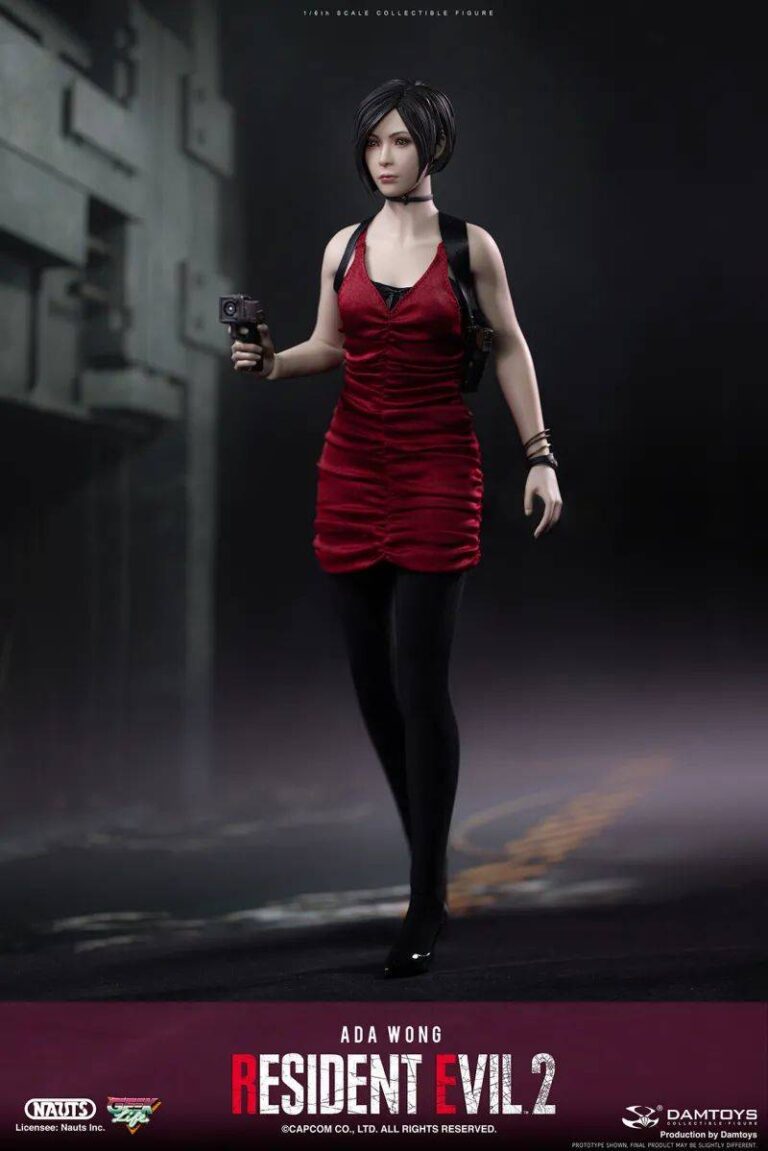 DAMTOYS《生化危机2重制版》艾达‧王 Ada Wong 立体可动人偶 - 酷玩潮CHAO