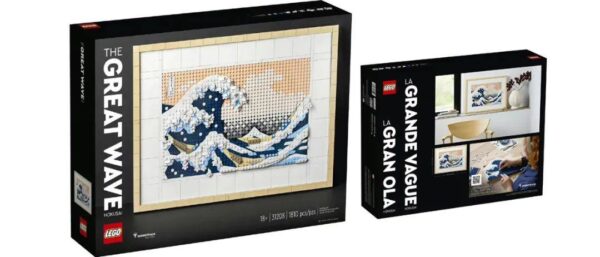 乐高艺术系列2023年新品31208 Hokusai—神奈川冲浪里公布