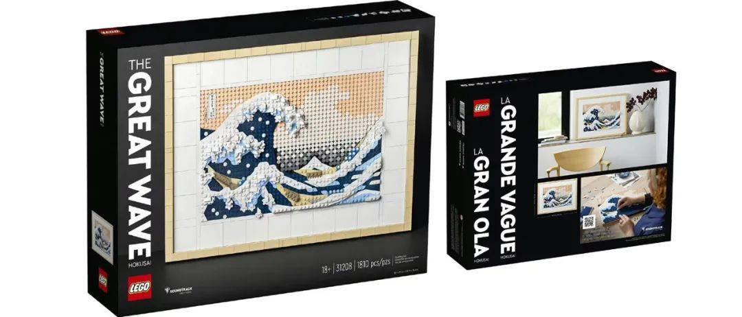 乐高艺术系列2023年新品31208 Hokusai—神奈川冲浪里公布 -1 乐高艺术系列2023年新品31208 Hokusai—神奈川冲浪里公布 -1