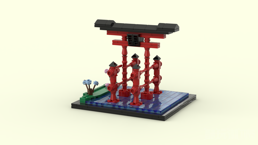 日本鸟居门Japanese Torii gate -1