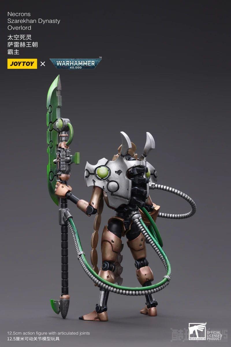 血肉之驱被转换为生体金属的不死战士！JOYTOY 1/18 《战锤40000》太空死灵 萨雷赫王朝 -1