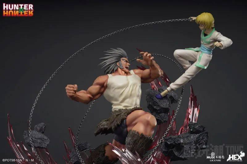 灭族之仇！HEX Collectibles《猎人HUNTER×HUNTER》酷拉皮卡 VS 窝金 1/6比例限量雕像 -1
