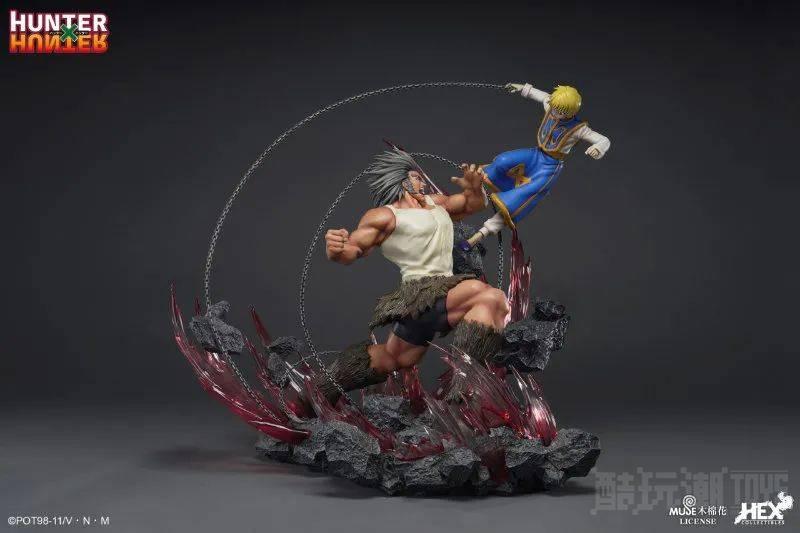 灭族之仇！HEX Collectibles《猎人HUNTER×HUNTER》酷拉皮卡 VS 窝金 1/6比例限量雕像 -1