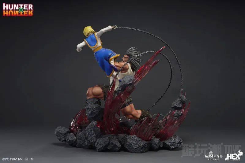 灭族之仇！HEX Collectibles《猎人HUNTER×HUNTER》酷拉皮卡 VS 窝金 1/6比例限量雕像 -1