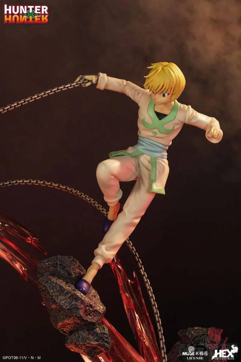 灭族之仇！HEX Collectibles《猎人HUNTER×HUNTER》酷拉皮卡 VS 窝金 1/6比例限量雕像 -1