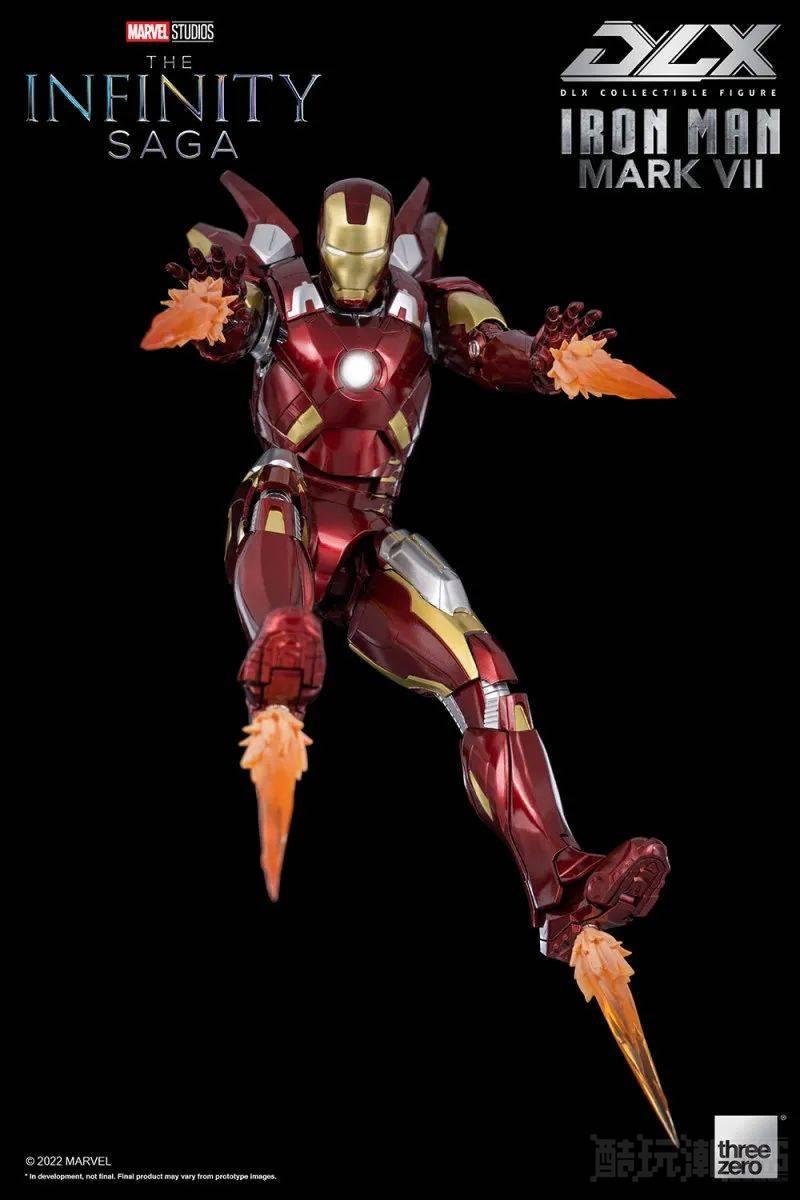 threezero DLX 系列《无限传说》钢铁侠马克7（Iron Man Mark 7）可动人偶 -1