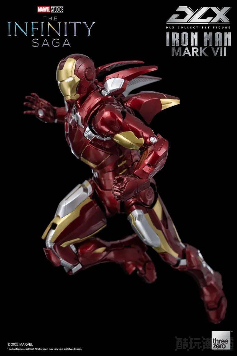 threezero DLX 系列《无限传说》钢铁侠马克7（Iron Man Mark 7）可动人偶 -1