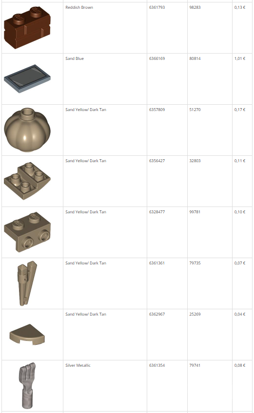 乐高海外官方网站Pick a Brick的畅销零件已上新 -1 乐高海外官方网站Pick a Brick的畅销零件已上新 -1