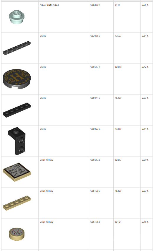 乐高海外官方网站Pick a Brick的畅销零件已上新 -1 乐高海外官方网站Pick a Brick的畅销零件已上新 -1