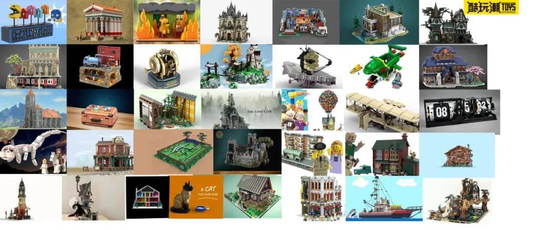 这次谁会量产?36个作品进入乐高Ideas平台2022年第三轮审查 -1 这次谁会量产?36个作品进入乐高Ideas平台2022年第三轮审查 -1
