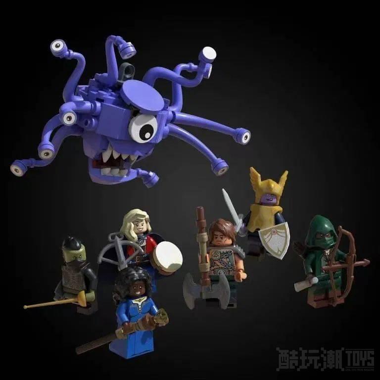 巨龙要塞!细看这件乐高龙与地下城比赛获胜的作品 -1 巨龙要塞!细看这件乐高龙与地下城比赛获胜的作品 -1