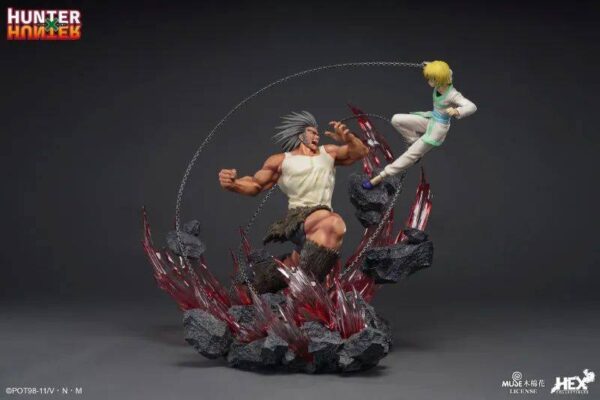 灭族之仇！HEX Collectibles《猎人HUNTER×HUNTER》酷拉皮卡 VS 窝金 1/6比例限量雕像