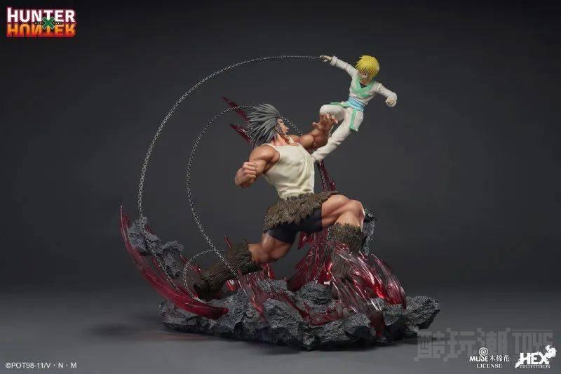 灭族之仇！HEX Collectibles《猎人HUNTER×HUNTER》酷拉皮卡 VS 窝金 1/6比例限量雕像 -1