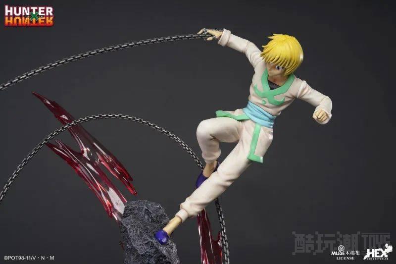 灭族之仇！HEX Collectibles《猎人HUNTER×HUNTER》酷拉皮卡 VS 窝金 1/6比例限量雕像 -1