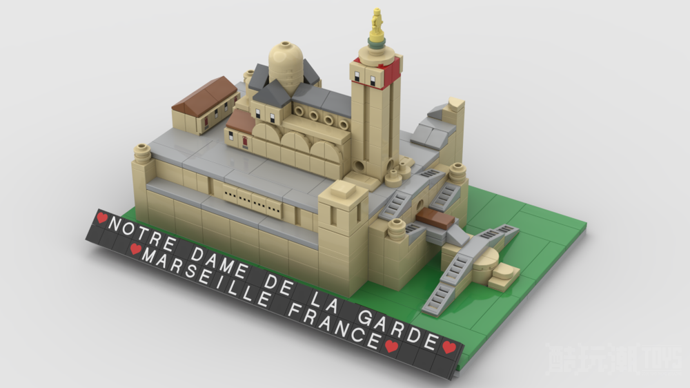 拉加德圣母院2.0版Notre Dame De La Garde Basilica Version 2.0 -1