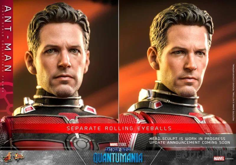 Hot Toys《蚁人与黄蜂女：量子狂潮》蚁人（Ant-Man）1/6 比例收藏级人偶 -1