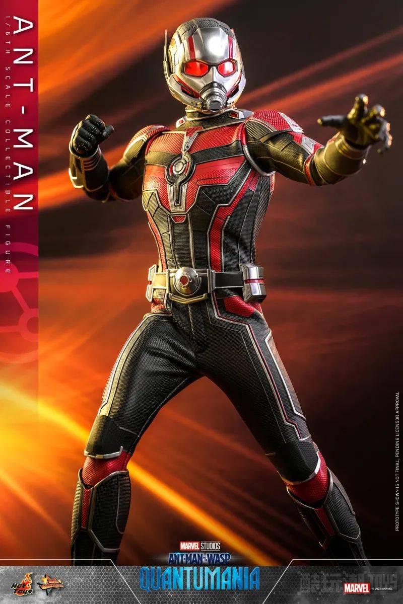 Hot Toys《蚁人与黄蜂女：量子狂潮》蚁人（Ant-Man）1/6 比例收藏级人偶 -1