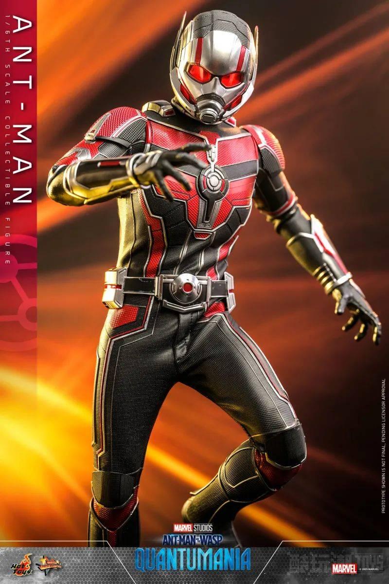 Hot Toys《蚁人与黄蜂女：量子狂潮》蚁人（Ant-Man）1/6 比例收藏级人偶 -1