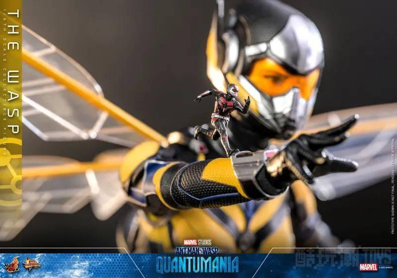 Hot Toys《蚁人与黄蜂女：量子狂潮》黄蜂女（The Wasp）1/6 比例收藏级人偶 -1