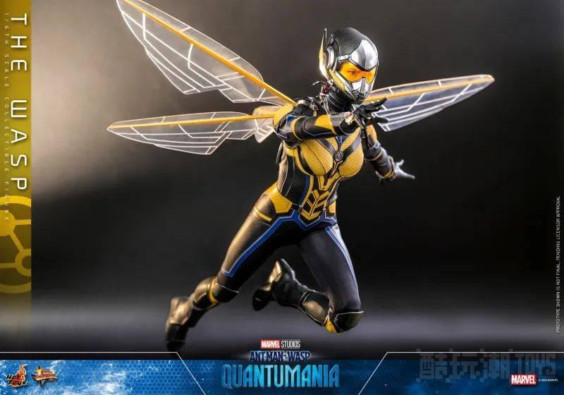 Hot Toys《蚁人与黄蜂女：量子狂潮》黄蜂女（The Wasp）1/6 比例收藏级人偶 -1