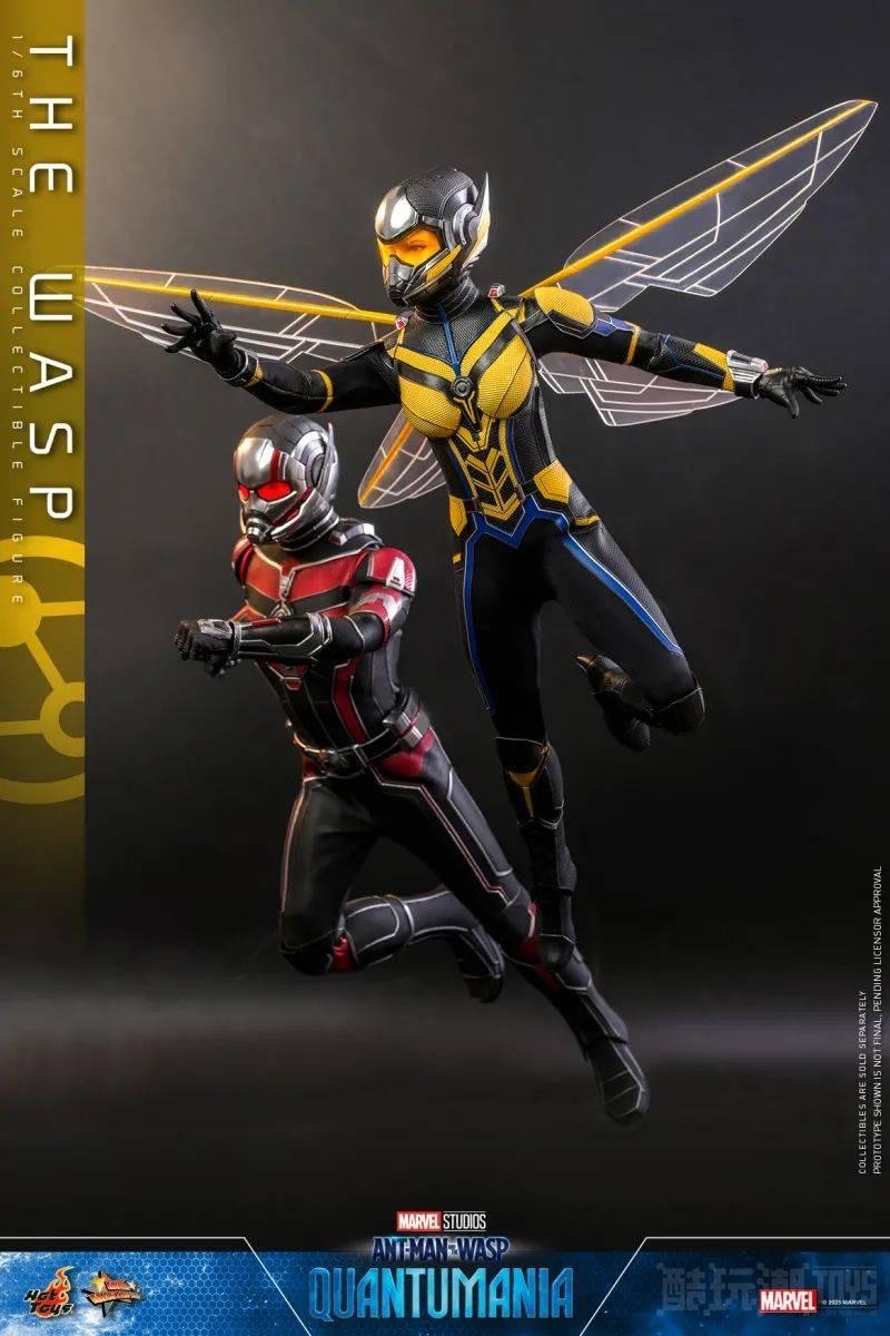 Hot Toys《蚁人与黄蜂女：量子狂潮》黄蜂女（The Wasp）1/6 比例收藏级人偶 -1