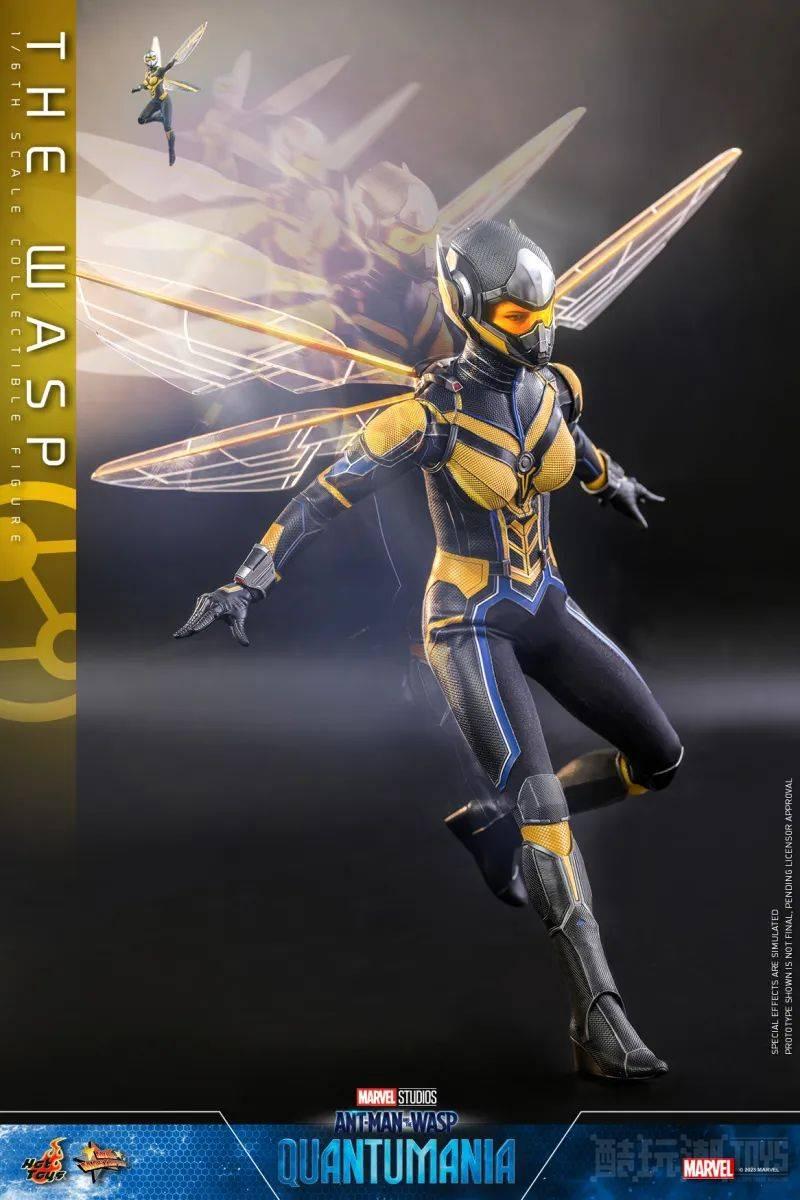 Hot Toys《蚁人与黄蜂女：量子狂潮》黄蜂女（The Wasp）1/6 比例收藏级人偶 -1