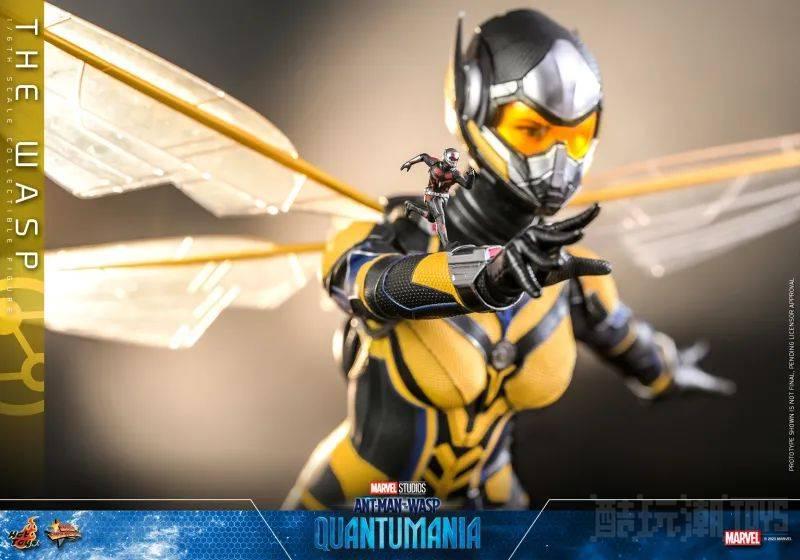 Hot Toys《蚁人与黄蜂女：量子狂潮》黄蜂女（The Wasp）1/6 比例收藏级人偶 -1