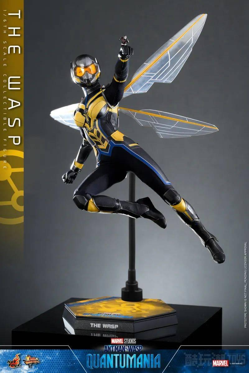 Hot Toys《蚁人与黄蜂女：量子狂潮》黄蜂女（The Wasp）1/6 比例收藏级人偶 -1